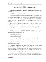 Báo cáo thực tập_tìm hiểu về quá trình hình thành và phát triển của công ty trách nhiệm hữu  hoàn cầu