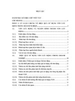 Khóa luận tốt nghiệp  Một số giải pháp nâng cao hiệu quả sử dụng vốn lưu động tại Công Ty Cổ phần Giang Hải An