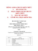 giáo án tiếng anh 6 chuẩn đầy đủ chi tiết năm học2013-2014