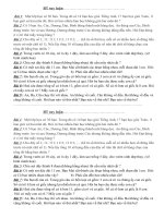 BÀI TOÁN SUY LUẬN LỚP 3