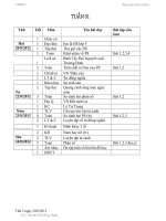 GIÁO ÁN LỚP 5 TUẦN 1 CKT,KNS,..