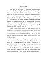 Thực trạng hoạt động khám chữa bệnh và sự phản hồi của khách hàng tại Bệnh viện Đa khoa tỉnh Ninh Bình từ 2006 - 2008