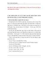 đặc điểm tổ chức quản lý kinh doanh và công tác kế toán tại công ty xuất nhập khẩu xi măng