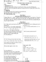 giáo án toán 9 đã chỉnh sửa