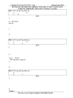 Tong hop cac dang bai tap luong giac