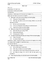 Chuyên đề thực tập tốt nghiệp – Nâng cao hiệu quả sử dụng tài sản lưu động của công ty TNHH Công nghiệp và Thương Mại Hà Nội(HATRICO)