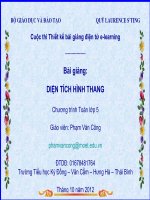 Toán 5: Diện tích hình thang