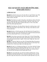 mot so bai toan ve tim hai so biet 