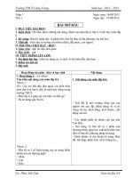 tuần 1 tiết 1 địa lí 6