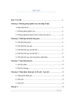 Thực trạng và giải pháp nâng cao  sản xuất kinh doanh  ( GDP ) của ngành thủy sản  tại thành phố hồ chí minh  trong giai đoạn gần đây
