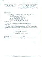 Đề thi và đáp án tuyển sinh 10 chuyên Ngữ Văn tỉnh Đăk Nông 2013-2014