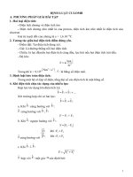 bài tập vật lý lớp 11