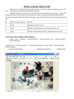 Xu ly anh bang Microsoft Picture