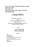 VĂN 6 CẢ NĂM CÓ KỸ NĂNG SỐNG