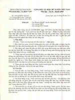 Hướng dẫn tuần sinh hoạt đầu năm