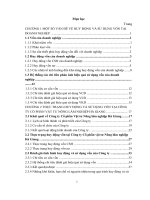 Một số giải pháp tăng cường huy động và sử dụng vốn tại công ty cổ phần vật tư nông lâm nghiệp Hà Giang