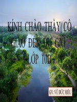 Bài 13 khái quát về năng lương và chuyển hóa vật c