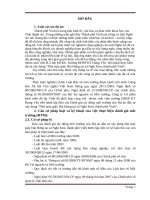 Báo cáo Đánh giá tác động môi trường cho Dự án đầu tư xây dựng Nhà máy giấy Hải Hưng tại xã Nghi Kim, thành phố Vinh