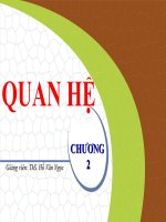 Toán Rời Rạc(Chương II: Quan Hệ)