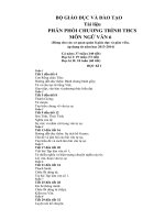 giáo án ngữ văn 6 3 cột  theo chuẩn kiến thức