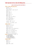 Tập hợp các bài toán chương I Đại Số 8