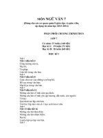 GIÁO ÁN NGỮ VĂN 7 3 CỘT CHUẨN KIẾN THỨC THEO SÁCH