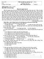 đề cuối HK I lop 4