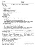 Bai 4: Su dung bien trong chuong trinh