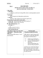 bài mở đầu Môn Sinh hoc 7 theo CKTKN 2013