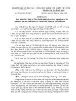 Thông tư 13 về tiêu chuẩn đánh giá trường PT