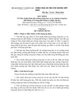 Quy định ban kèm thông tư 13