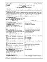 giáo án 4 tuần 1 chuẩn