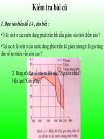 Bài 2 Sự phân bố dân. cư. Các chủng tộc trên Thế giới