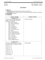 English 7 Tiet 1 Review