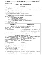 Tiet 1 Căn bạc hai dai so 9