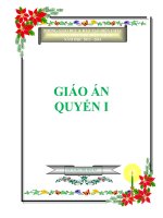 Mẫu bìa giáo án rất đẹp