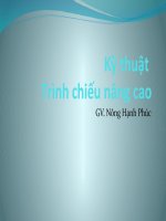 Kỹ thuật tạo Menu trong trình chiếu Powerpoint