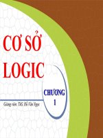 Toán Rời Rạc(Chương I: Cơ Sở Logic)