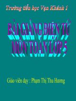 Bài 113 /Toán 5 - Luyen tập