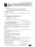 Giáo án Mĩ Thuật lớp 1 (2012-2013)