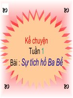 kc: sự tích hồ Ba Bể