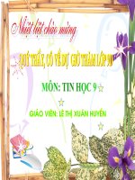 Bài 9_Bài trình chiếu_Tiết 1