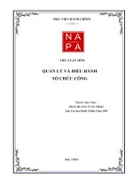 phân tích mối quan hệ giữa đổi mới phương thức điều hành tổ chức công và cải cách tổ chức hiện nay_14