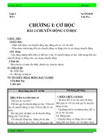 Giáo án dạy buổi chiều lý 8