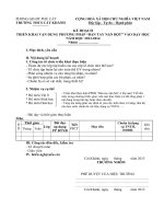 Kế hoạch bàn tay nặn bột