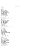 Từ vựng tiếng anh mới