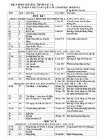 PPCT vật lý 10 cả tự chọn( Chuẩn)