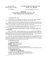 Kế hoạch lễ khai giang