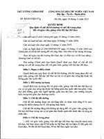 Qđ 51 -2012 qui định chế độ bồi dưỡng trang phục GC thể dục