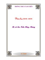 Bìa giáo án đep của 6 bộ môn